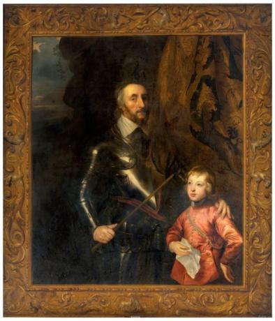 Anton Van Dyck: most important works-The Earl of Arundel and his grandson Thomas (1635) 