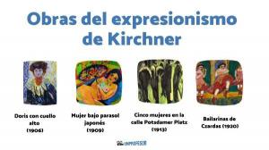 4 works of expressionism by KIRCHNER